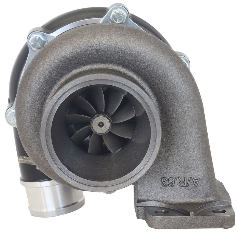 Aeroflow BOOSTED B5455 .61 Turbocharger 660HP, Hi Temp Black Finish (AF8005-3035BLK)