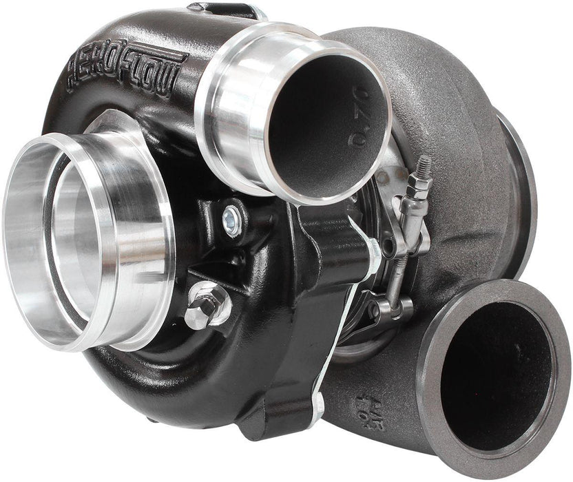 Aeroflow BOOSTED B5455 .83 Turbocharger 660HP, Hi Temp Black Finish (AF8005-3040BLK)