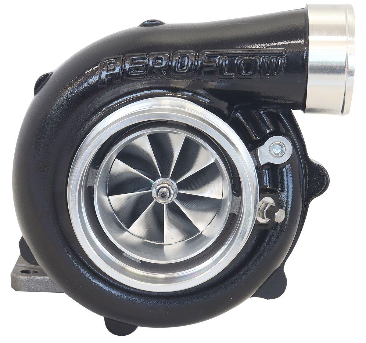 Aeroflow BOOSTED 6862 .82 Turbocharger 1050HP, Hi Temp Black Finish (AF8005-3068BLK) AF8005-3068BLK