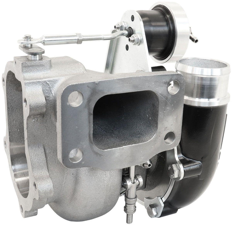 Aeroflow BOOSTED B5455 T3 .83 Internal Wastegate Turbocharger 660HP, Hi Temp Black Finish (AF8005-3076BLK)