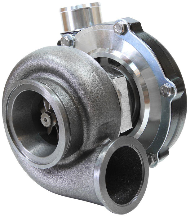 Aeroflow BOOSTED 5455 .83 Reverse Rotation Turbocharger 650HP, Hi Temp Black Finish (AF8005-3101BLK)