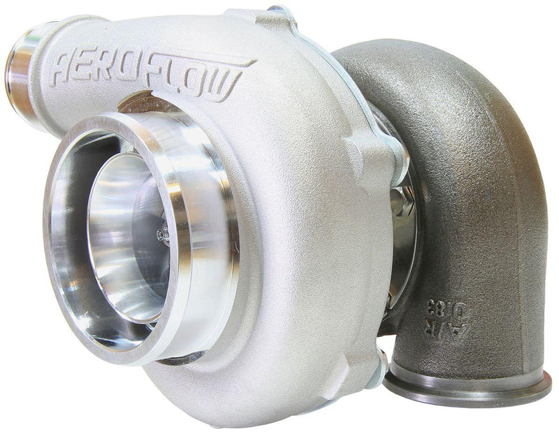 Aeroflow BOOSTED 5455 .83 Reverse Rotation Turbocharger 650HP, Natural Cast Finish (AF8005-3101)