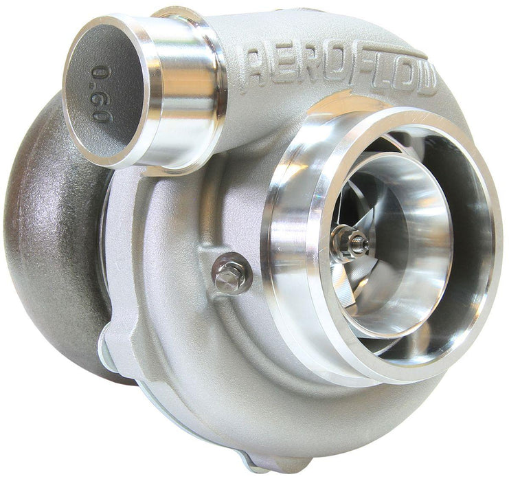 Aeroflow BOOSTED 5455 1.01 Reverse Rotation Turbocharger 650HP, Natural Cast Finish (AF8005-3102)