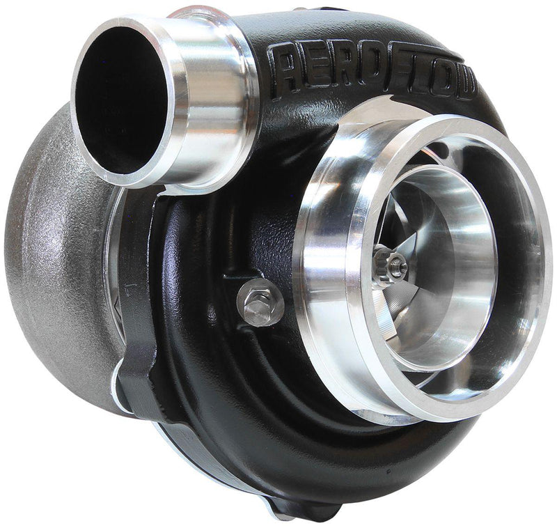 Aeroflow BOOSTED 5855 .83 Reverse Rotation Turbocharger 750HP, Hi Temp Black Finish (AF8005-3106BLK)
