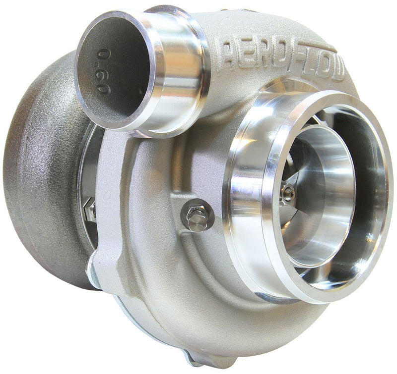 Aeroflow BOOSTED 5855 .83 Reverse Rotation Turbocharger 750HP, Natural Cast Finish (AF8005-3106)
