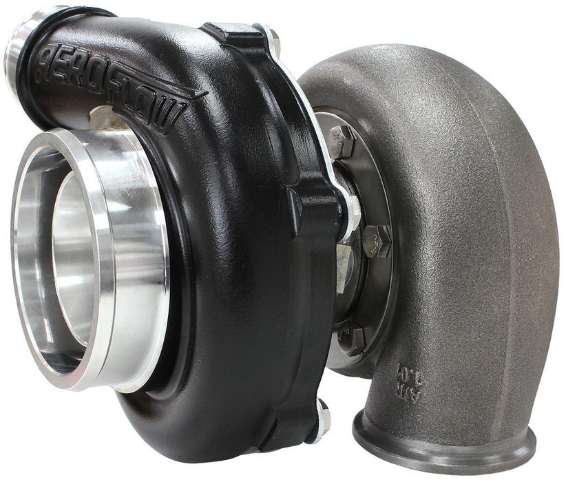 Aeroflow BOOSTED 5855 1.01 Reverse Rotation Turbocharger 750HP, Hi Temp Black Finish (AF8005-3107BLK)