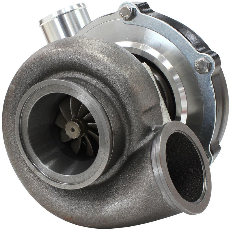 Aeroflow BOOSTED 5855 1.01 Reverse Rotation Turbocharger 750HP, Hi Temp Black Finish (AF8005-3107BLK)