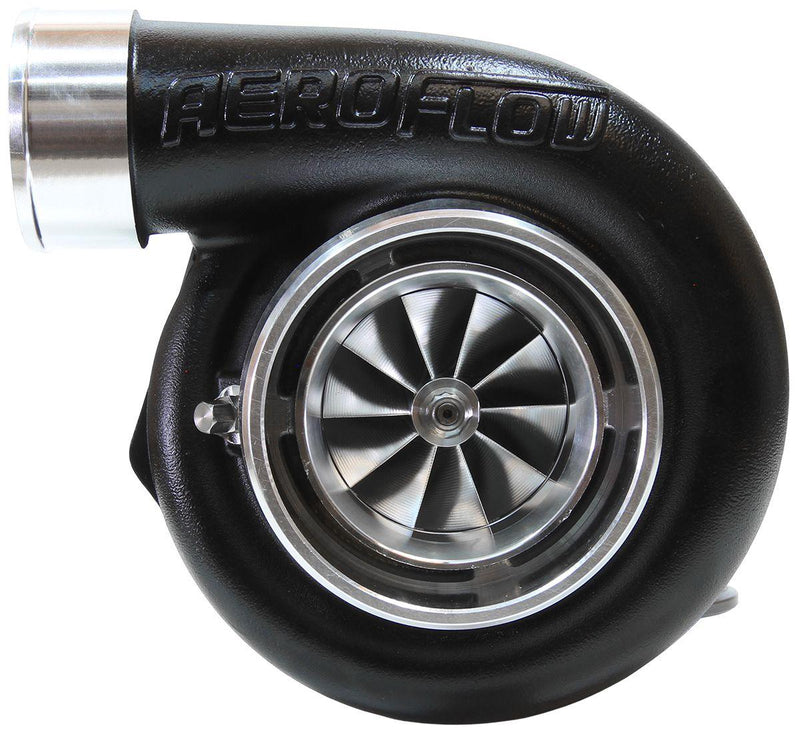 Aeroflow BOOSTED 6662 .83 Reverse Rotation Turbocharger 900HP, Hi Temp Black Finish (AF8005-3116BLK) AF8005-3116BLK