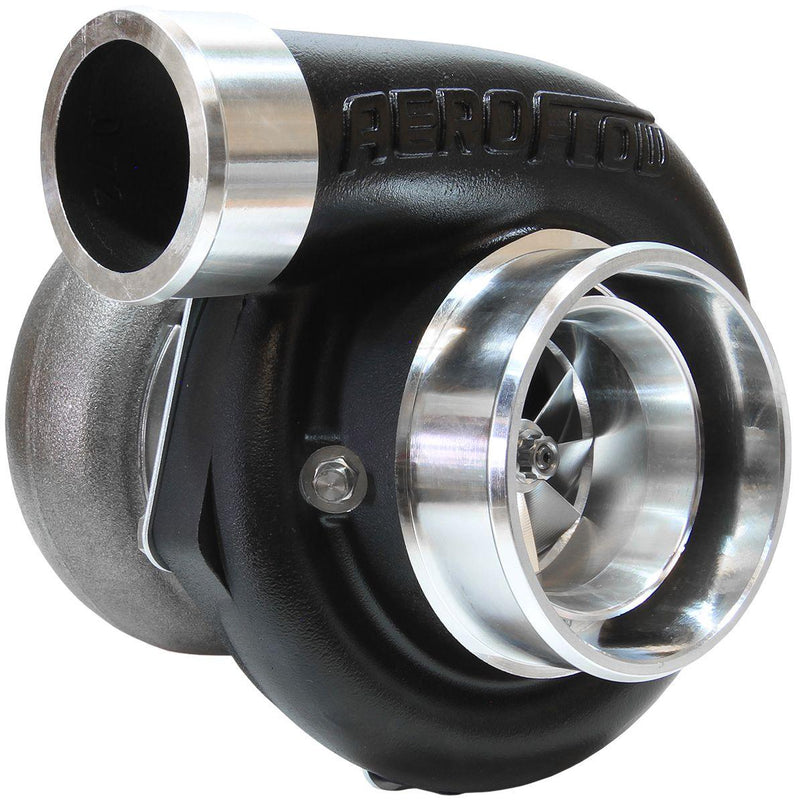 Aeroflow BOOSTED 6662 .83 Reverse Rotation Turbocharger 900HP, Hi Temp Black Finish (AF8005-3116BLK)