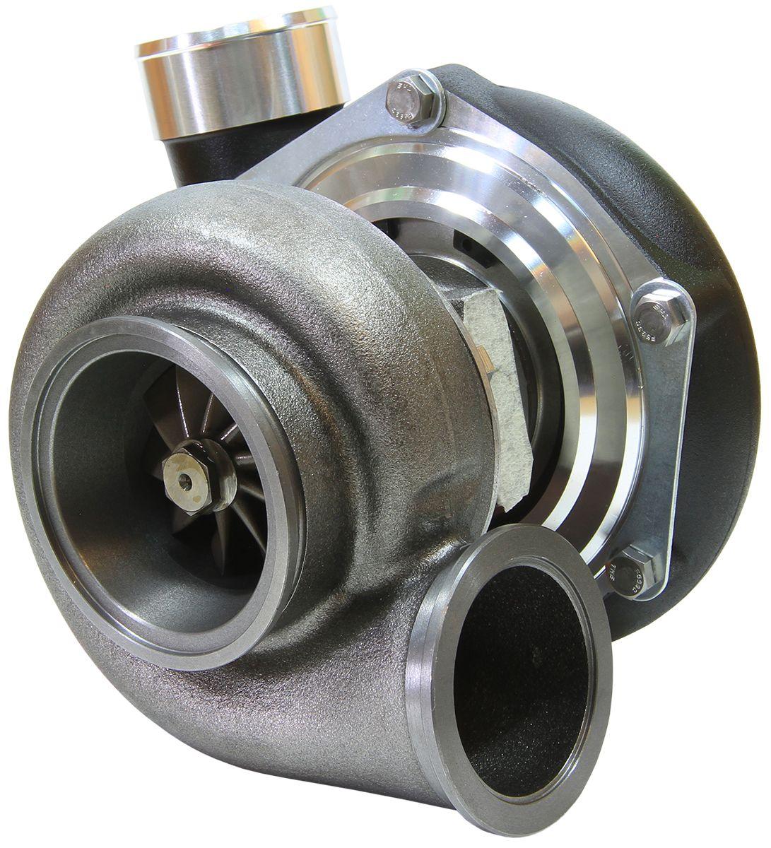 Aeroflow BOOSTED 6662 .83 Reverse Rotation Turbocharger 900HP, Hi Temp Black Finish (AF8005-3116BLK)