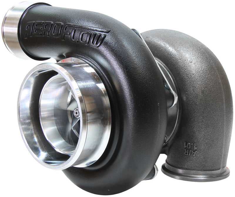 Aeroflow BOOSTED 6662 1.01 Reverse Rotation Turbocharger 900HP, Hi Temp Black Finish (AF8005-3117BLK)