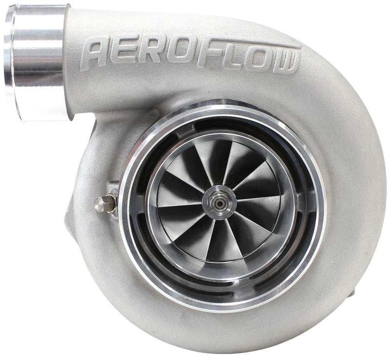 Aeroflow BOOSTED 6762 .83 Reverse Rotation Turbocharger 950HP, Natural Cast Finish (AF8005-3125) AF8005-3125