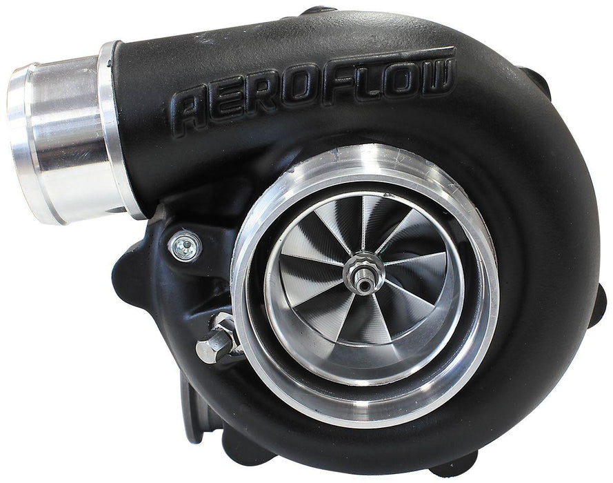 Aeroflow BOOSTED B5455 1.21 Reverse Rotation Turbocharger 660HP, Hi Temp Black Finish (AF8005-3142BLK)