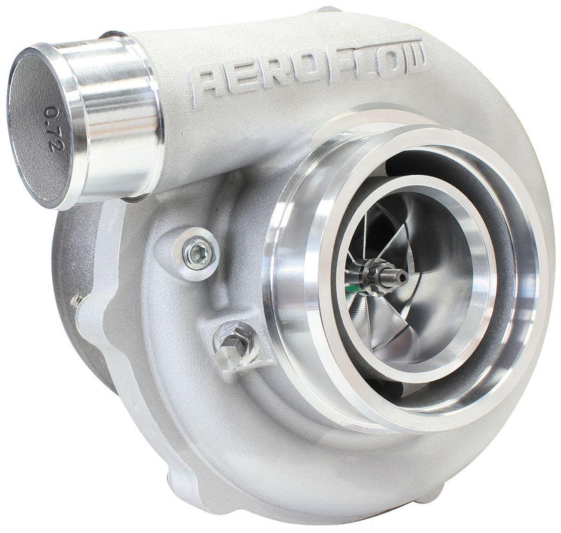 Aeroflow BOOSTED B5855 .83 Reverse Rotation Turbocharger 770HP, Natural Cast Finish (AF8005-3148)