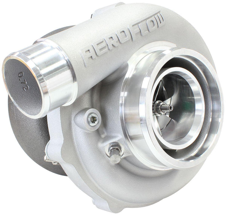 Aeroflow BOOSTED B5855 1.21 Reverse Rotation Turbocharger 770HP, Natural Cast Finish (AF8005-3150)