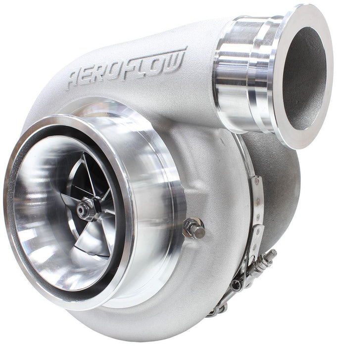 Aeroflow BOOSTED 8888 T4 1.25 Turbocharger 1600HP, Natural Cast Finish (AF8005-4001)