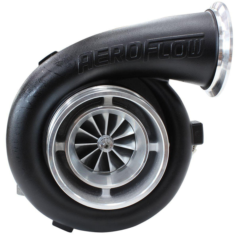 Aeroflow BOOSTED 7075 T4 1.15 Turbocharger 950HP, Hi Temp Black Finish (AF8005-4004BLK) AF8005-4004BLK