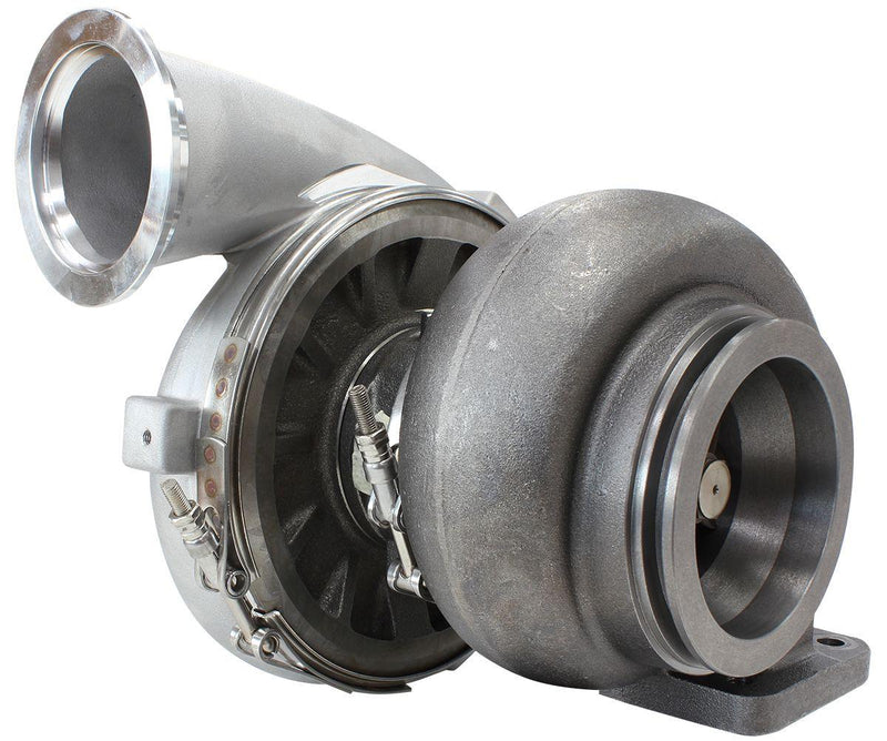 Aeroflow BOOSTED 7075 T4 1.15 Turbocharger 950HP, Natural Cast Finish (AF8005-4004)