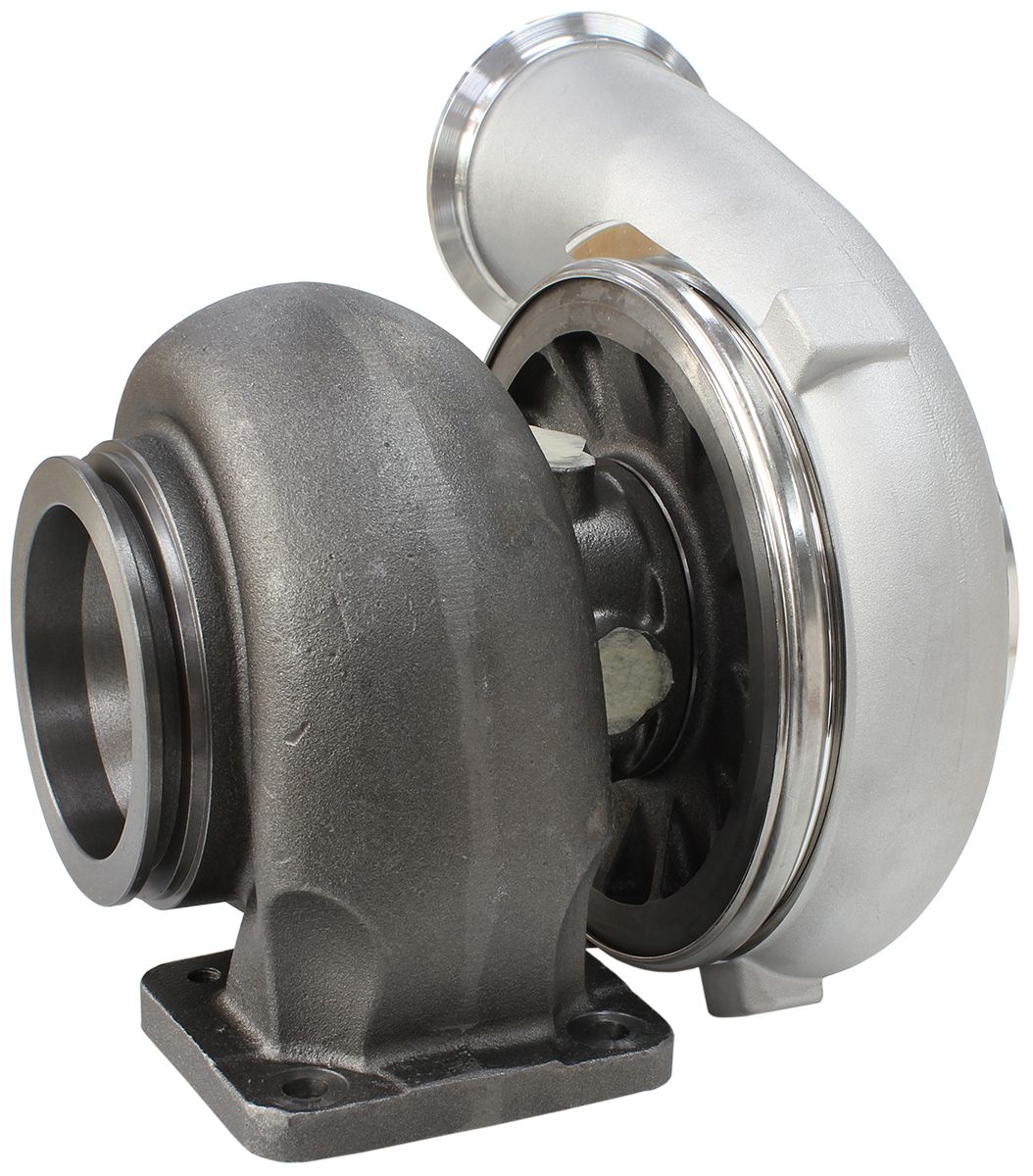 Aeroflow BOOSTED 7675 T4 1.15 Turbocharger 1120HP, Natural Cast Finish (AF8005-4005)
