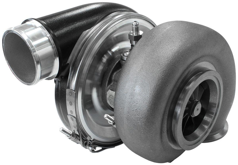Aeroflow BOOSTED 7375 V-Band 1.01 Turbocharger 1200HP, Hi Temp Black Finish (AF8005-4006BLK)