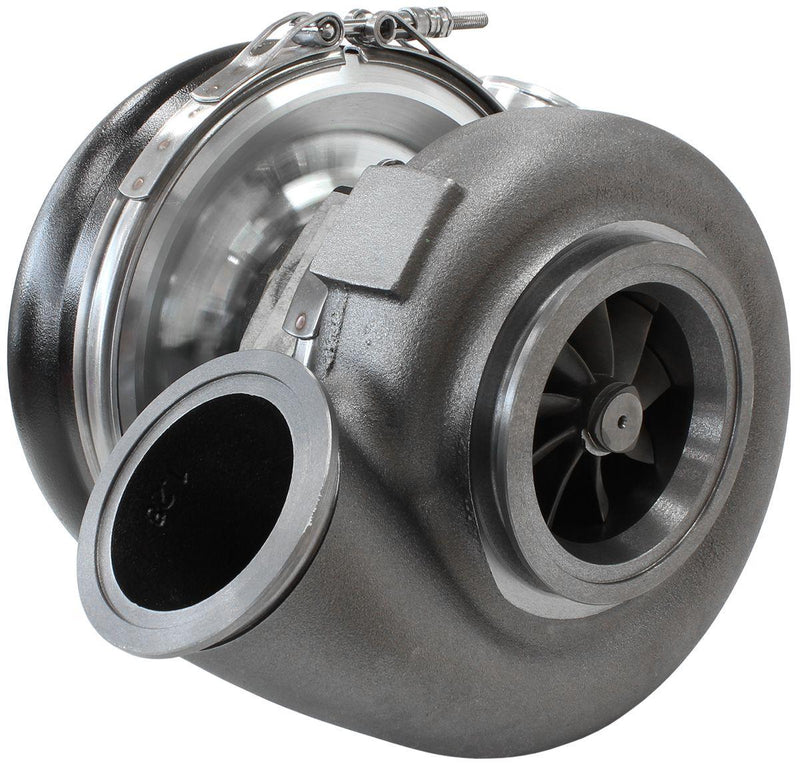 Aeroflow BOOSTED 7375 V-Band 1.01 Turbocharger 1200HP, Hi Temp Black Finish (AF8005-4006BLK)
