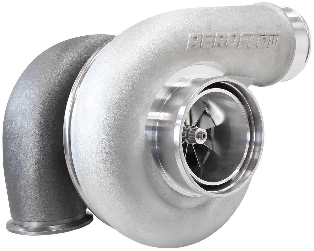 Aeroflow BOOSTED 7375 V-Band 1.01 Turbocharger 1200HP, Natural Cast Finish (AF8005-4006)