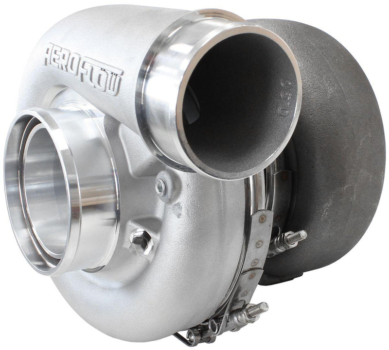 Aeroflow BOOSTED 7375 V-Band 1.01 Turbocharger 1200HP, Natural Cast Finish (AF8005-4006)