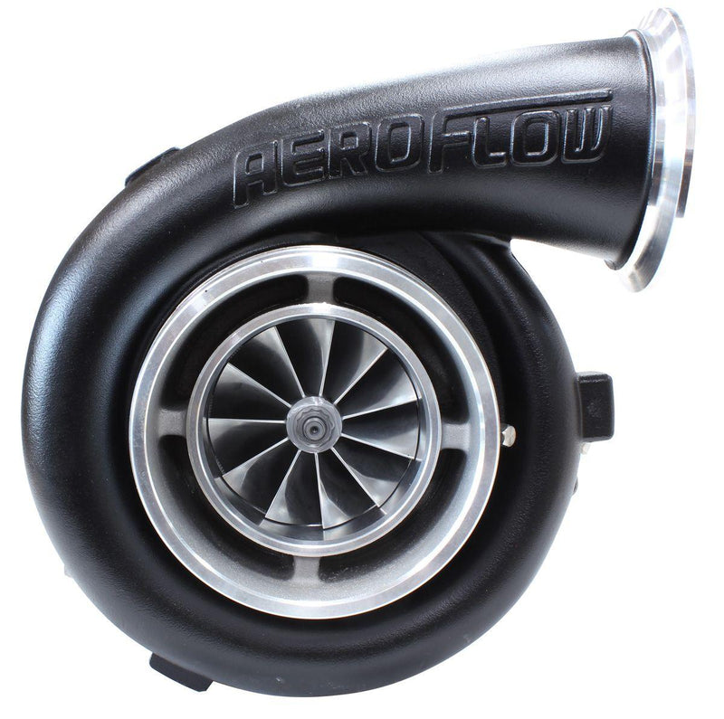 Aeroflow BOOSTED 8077 T4 1.15 Turbocharger 1250HP, Hi Temp Black Finish (AF8005-4007BLK) AF8005-4007BLK