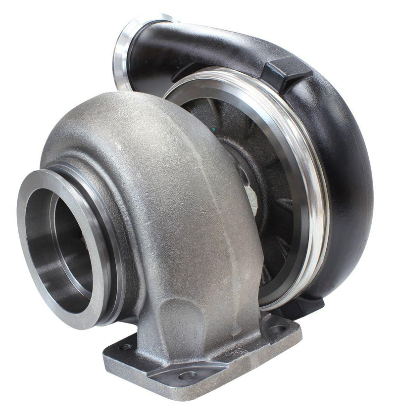 Aeroflow BOOSTED 8077 T4 1.15 Turbocharger 1250HP, Hi Temp Black Finish (AF8005-4007BLK)