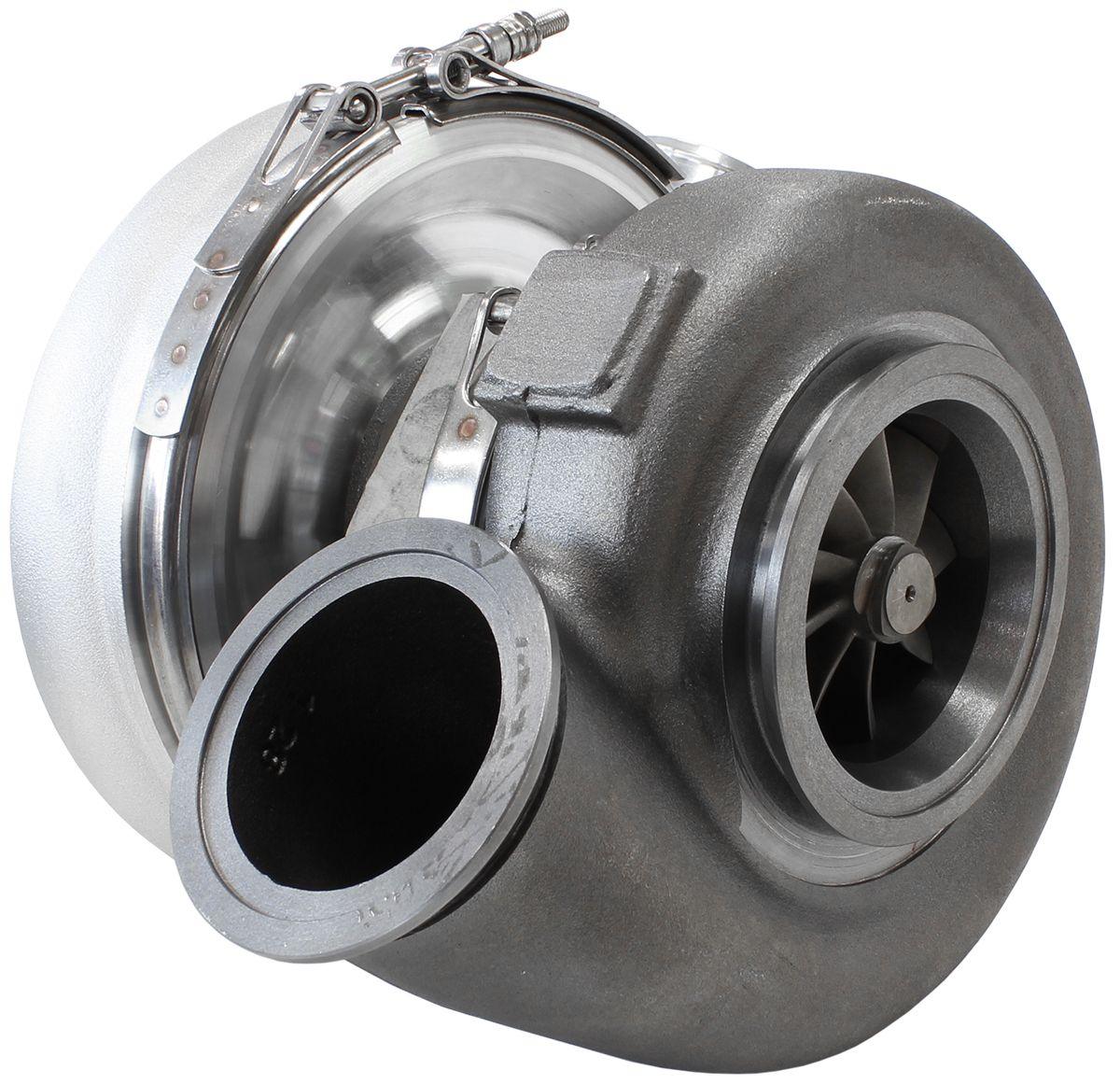 Aeroflow BOOSTED 7375 V-Band 1.15 Turbocharger 1200HP, Natural Cast Finish (AF8005-4008)