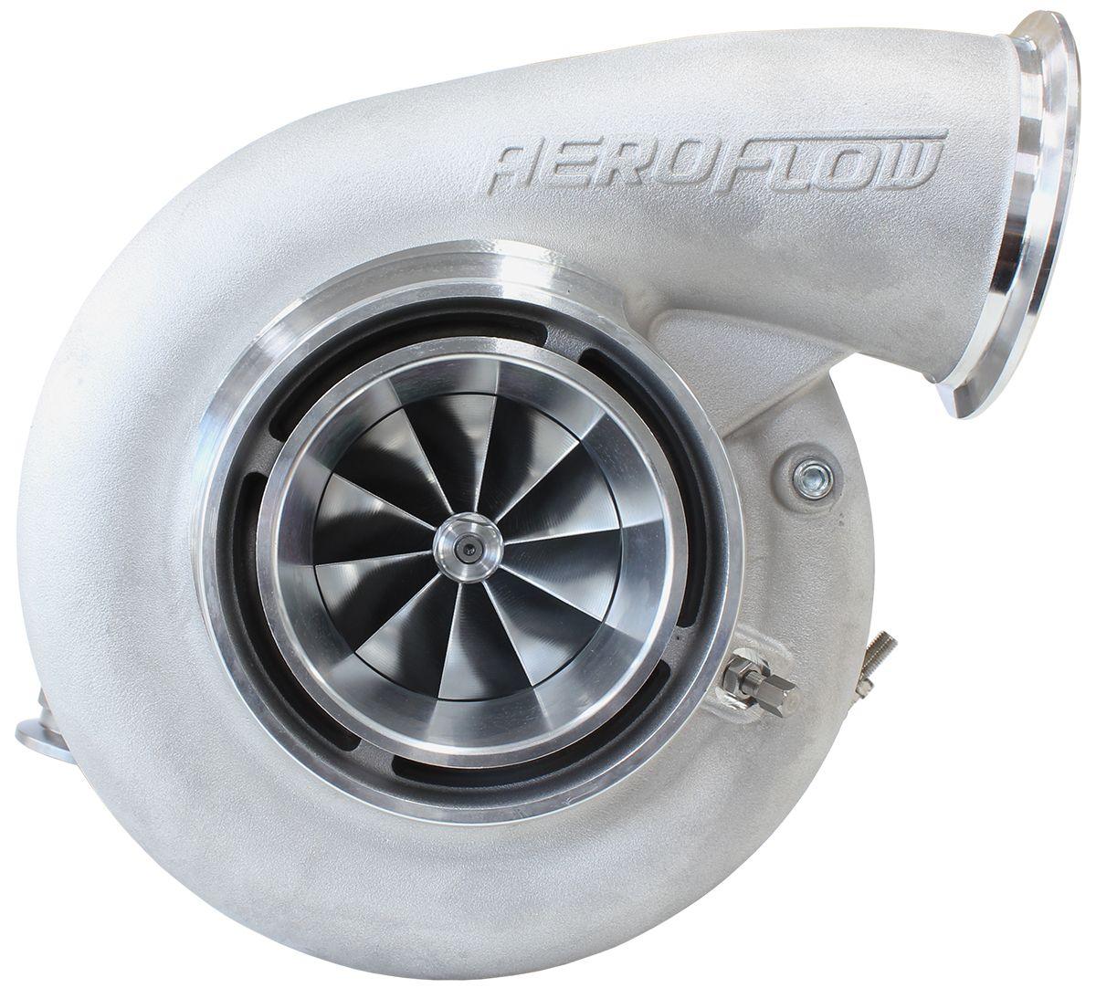 Aeroflow BOOSTED 7975 V-Band 1.15 Turbocharger 1450HP, Natural Cast Finish (AF8005-4011) AF8005-4011