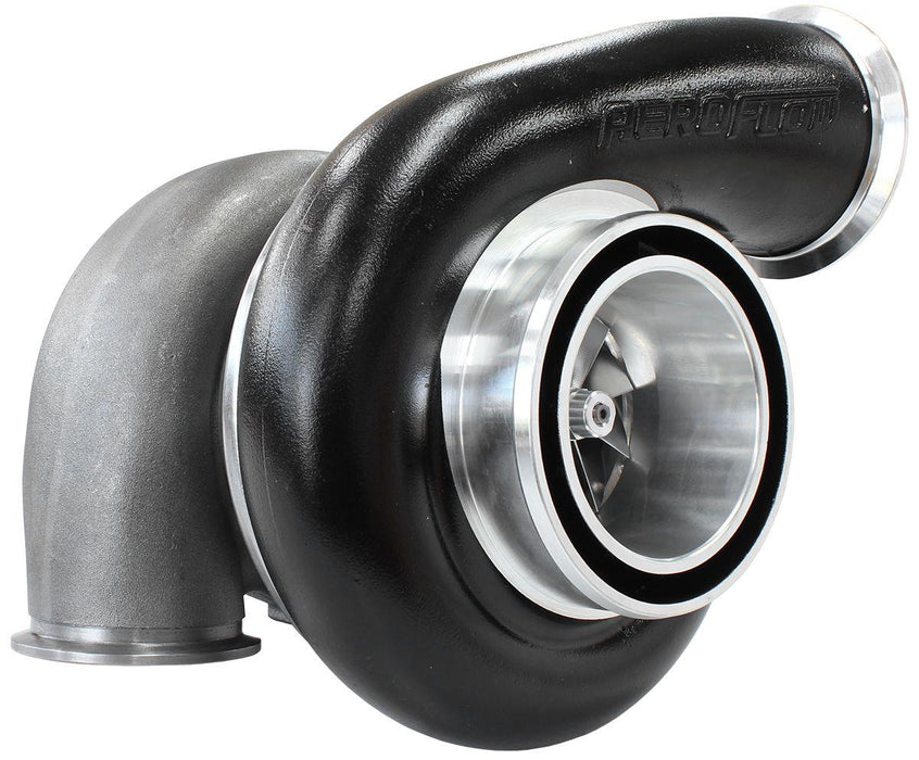 Aeroflow BOOSTED 7975 V-Band 1.15 Turbocharger 1450HP, Hi Temp Black Finish (AF8005-4011BLK)