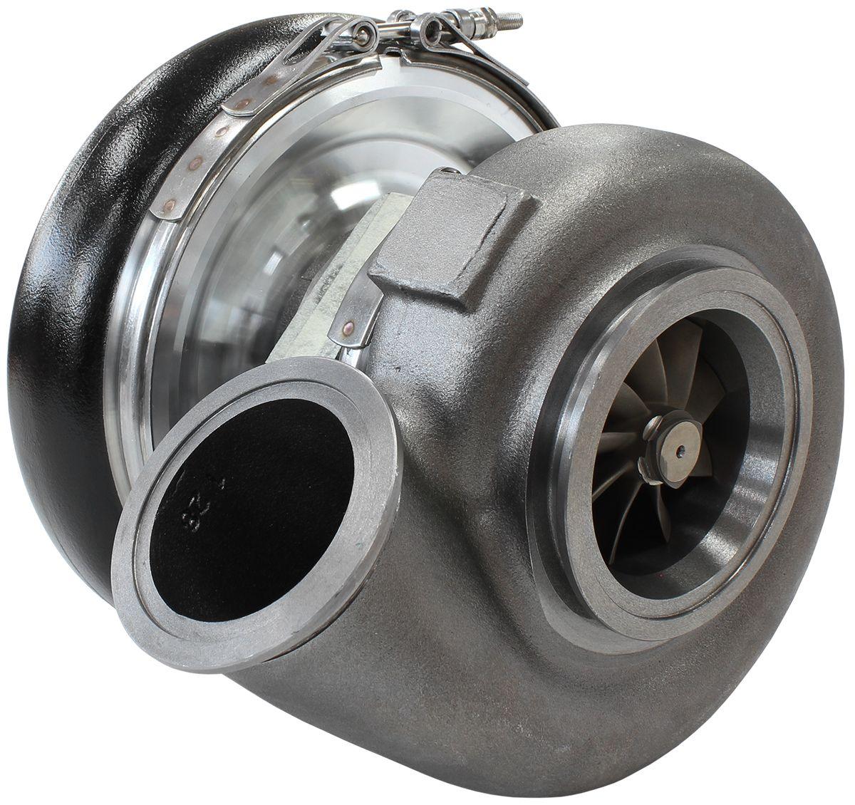 Aeroflow BOOSTED 8075 T4 1.10 Turbocharger 1250HP, Hi Temp Black Finish (AF8006-4018BLK)
