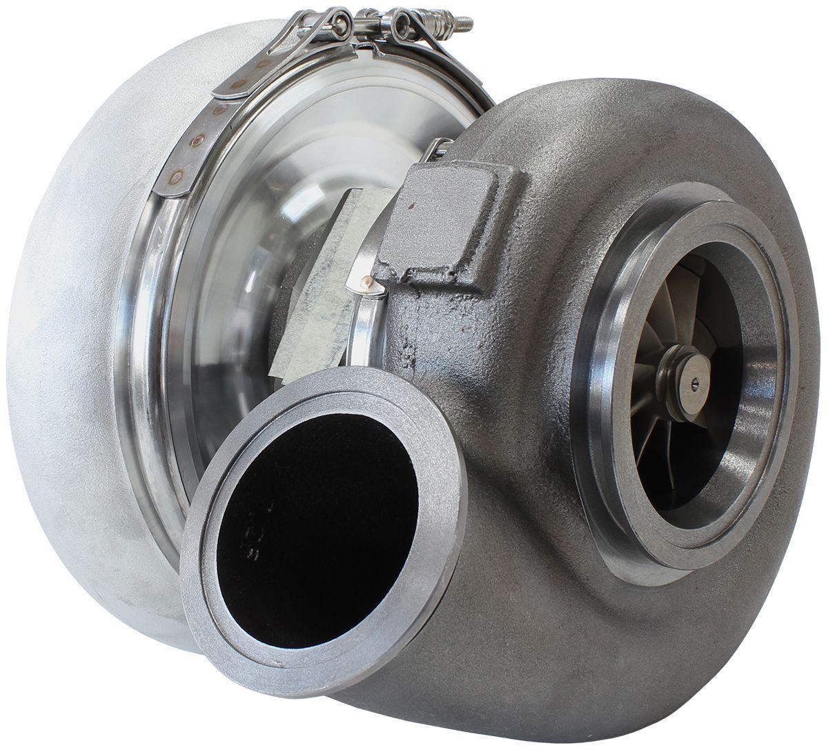 Aeroflow BOOSTED 7975 V-Band 1.15 Turbocharger 1450HP, Natural Cast Finish (AF8005-4011)