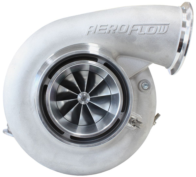 Aeroflow BOOSTED 7975 V-Band 1.28 Turbocharger 1450HP, Natural Cast Finish (AF8005-4012)