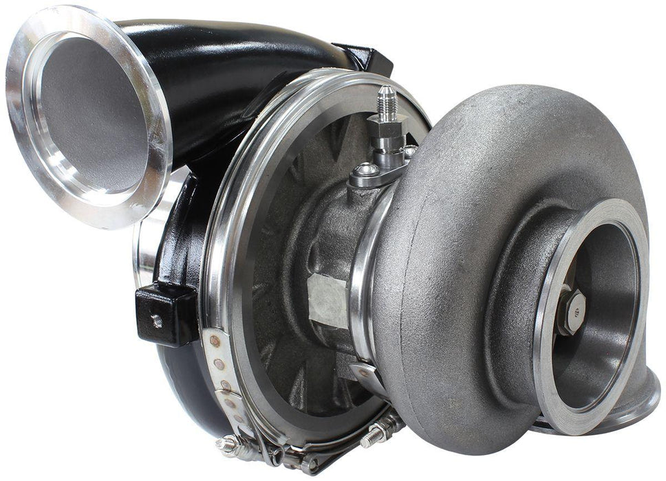 Aeroflow BOOSTED 7675 V-Band 1.16 Turbocharger 1120HP, Hi Temp Black Finish (AF8005-4013BLK)