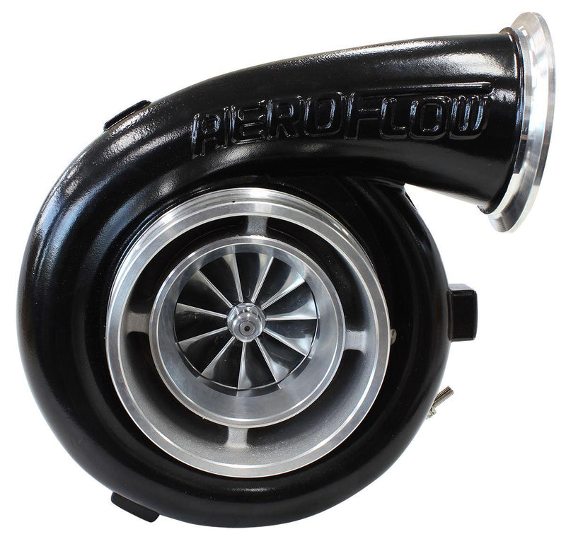 Aeroflow BOOSTED 7075 V-Band 1.16 Turbocharger 950HP, Hi Temp Black Finish (AF8005-4014BLK) AF8005-4014BLK