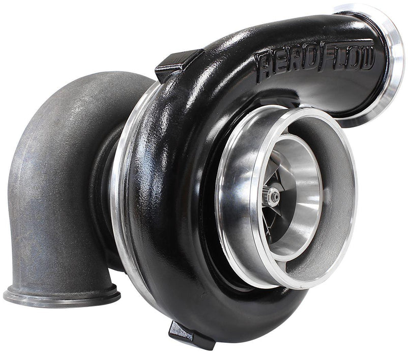 Aeroflow BOOSTED 7075 V-Band 1.16 Turbocharger 950HP, Hi Temp Black Finish (AF8005-4014BLK)