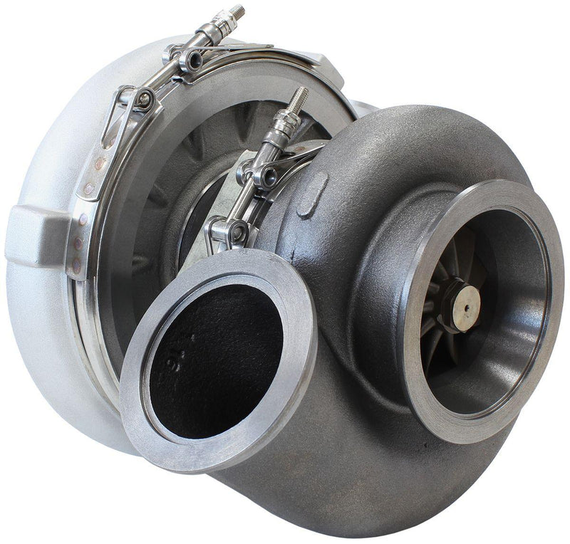 Aeroflow BOOSTED 7075 V-Band 1.16 Turbocharger 950HP, Natural Cast Finish (AF8005-4014)