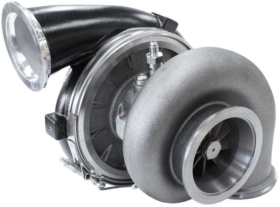 Aeroflow BOOSTED 8077 V-Band 1.16 Turbocharger 1250HP, Hi Temp Black Finish (AF8005-4015BLK)