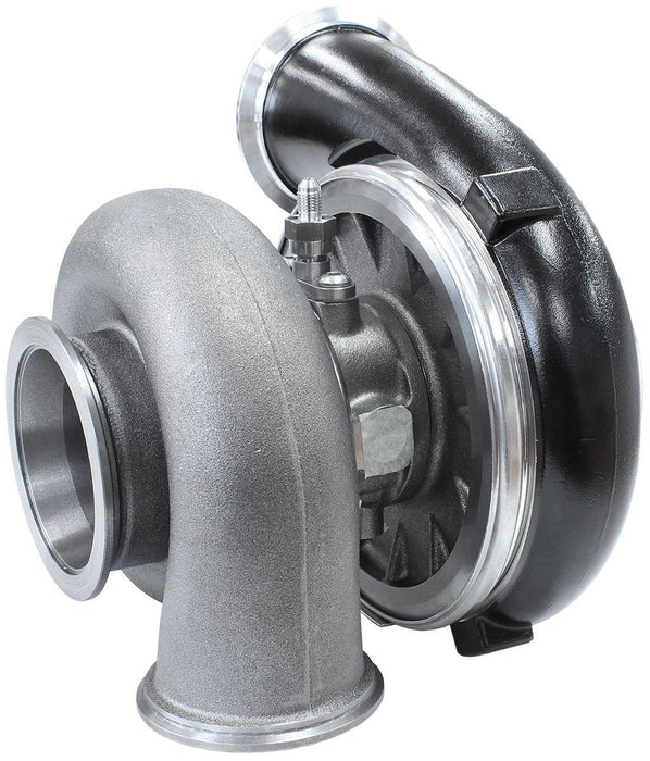 Aeroflow BOOSTED 8077 V-Band 1.16 Turbocharger 1250HP, Hi Temp Black Finish (AF8005-4015BLK)