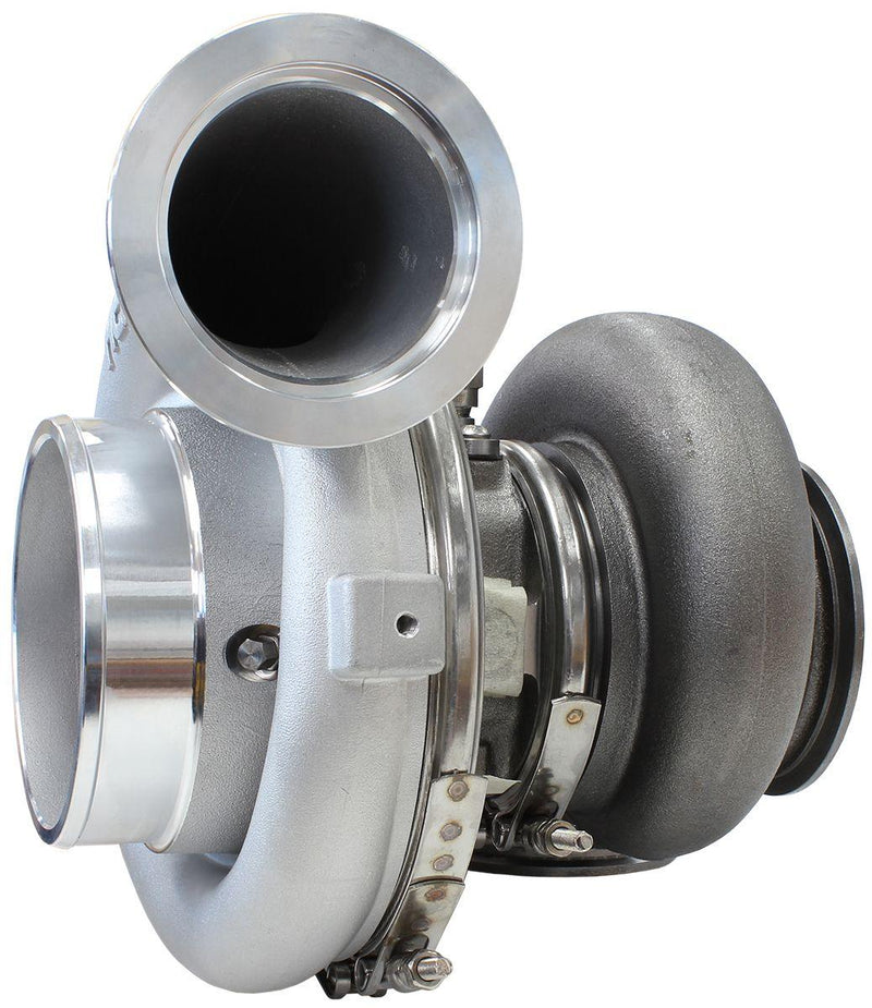 Aeroflow BOOSTED 8077 V-Band 1.16 Turbocharger 1250HP, Natural Cast Finish (AF8005-4015)