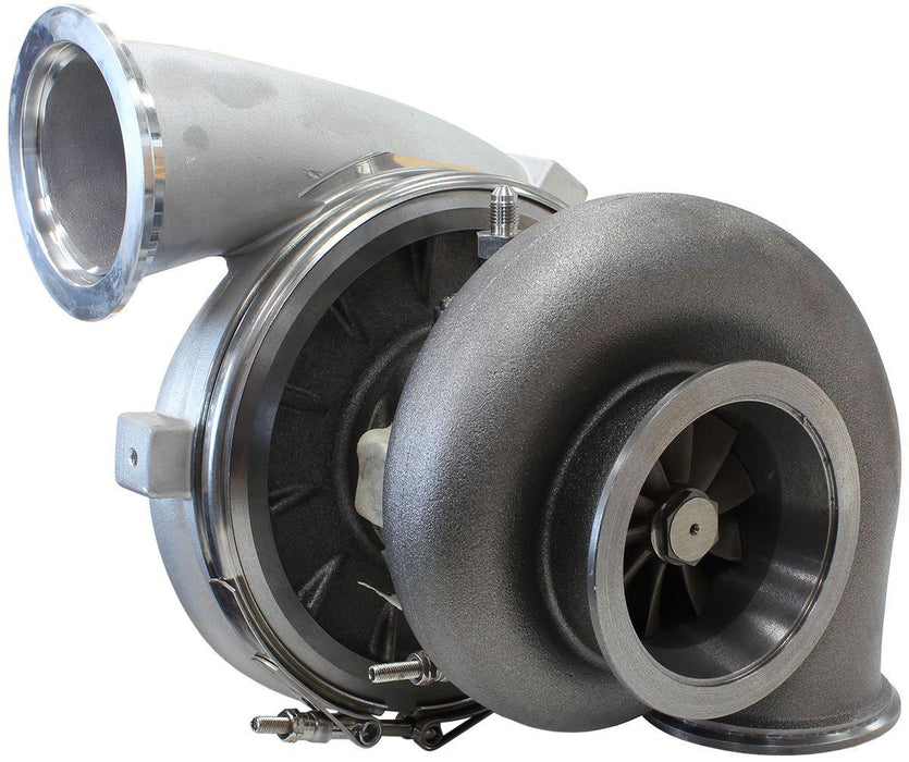 Aeroflow BOOSTED 8077 V-Band 1.16 Turbocharger 1250HP, Natural Cast Finish (AF8005-4015)