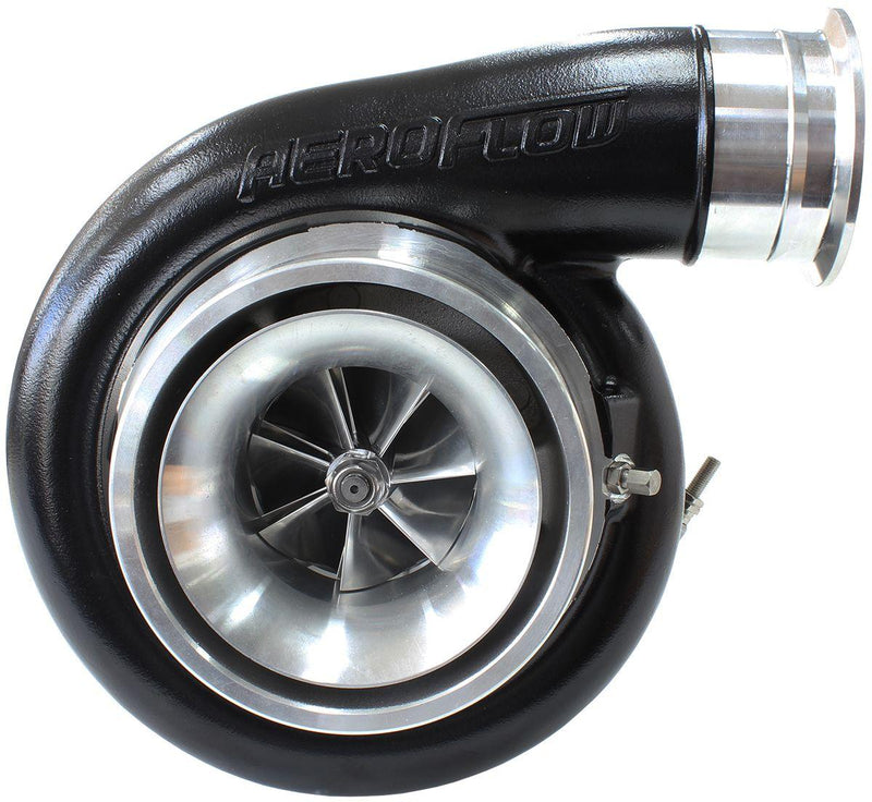 Aeroflow BOOSTED 7575 T4 1.10 Turbocharger 1050HP, Hi Temp Black Finish (AF8005-4017BLK) AF8005-4017BLK