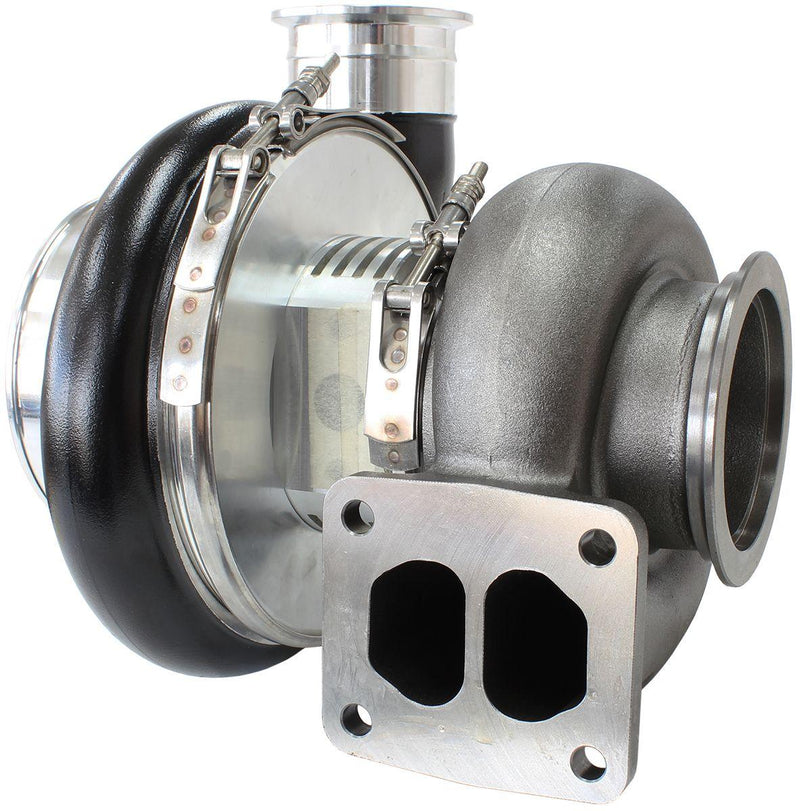 Aeroflow BOOSTED 7575 T4 1.10 Turbocharger 1050HP, Hi Temp Black Finish (AF8005-4017BLK)