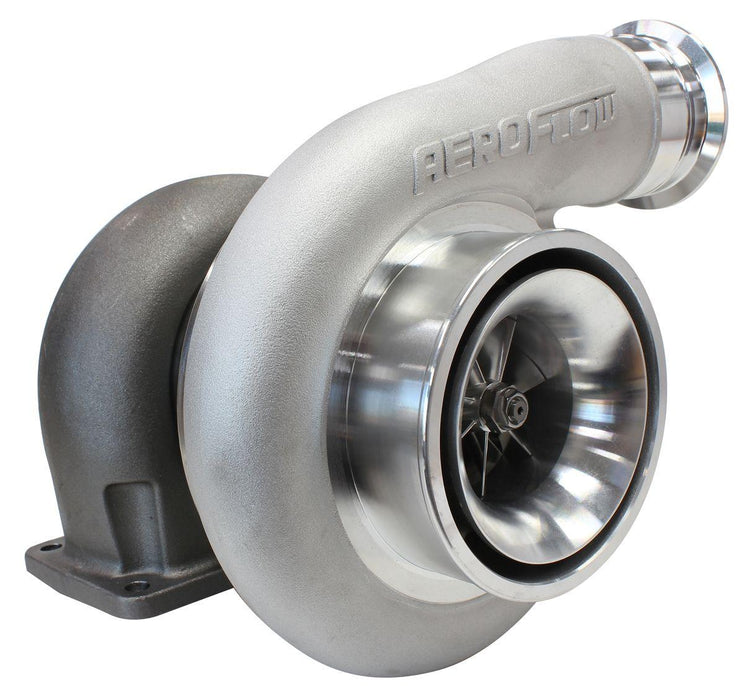 Aeroflow BOOSTED 7575 T4 1.10 Turbocharger 1050HP, Natural Cast Finish (AF8005-4017)