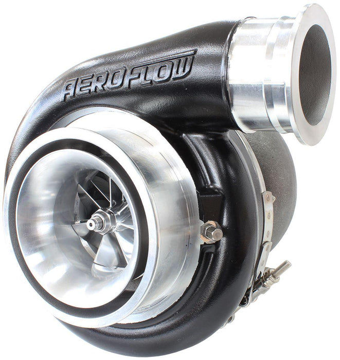 Aeroflow BOOSTED 8075 T4 1.10 Turbocharger 1250HP, Hi Temp Black Finish (AF8005-4018BLK)