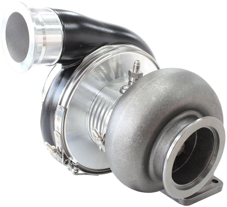 Aeroflow BOOSTED 8075 T4 1.10 Turbocharger 1250HP, Hi Temp Black Finish (AF8005-4018BLK)