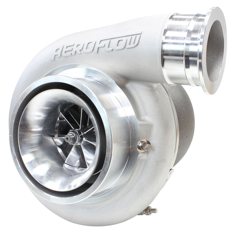 Aeroflow BOOSTED 8075 T4 1.10 Turbocharger 1250HP, Natural Cast Finish (AF8005-4018)