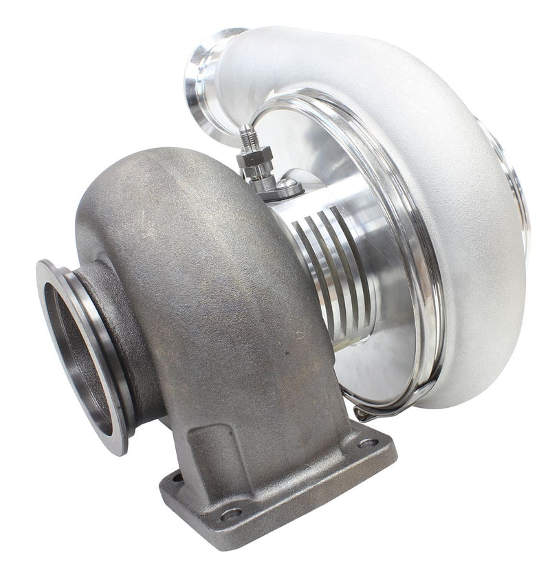 Aeroflow BOOSTED 8075 T4 1.10 Turbocharger 1250HP, Natural Cast Finish (AF8005-4018)